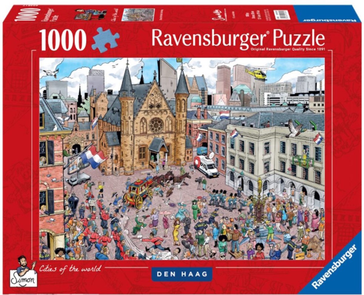 Ravensburger – Cities of the World: Den Haag – Legpuzzel – 1000 Stukjes — afbeelding 2