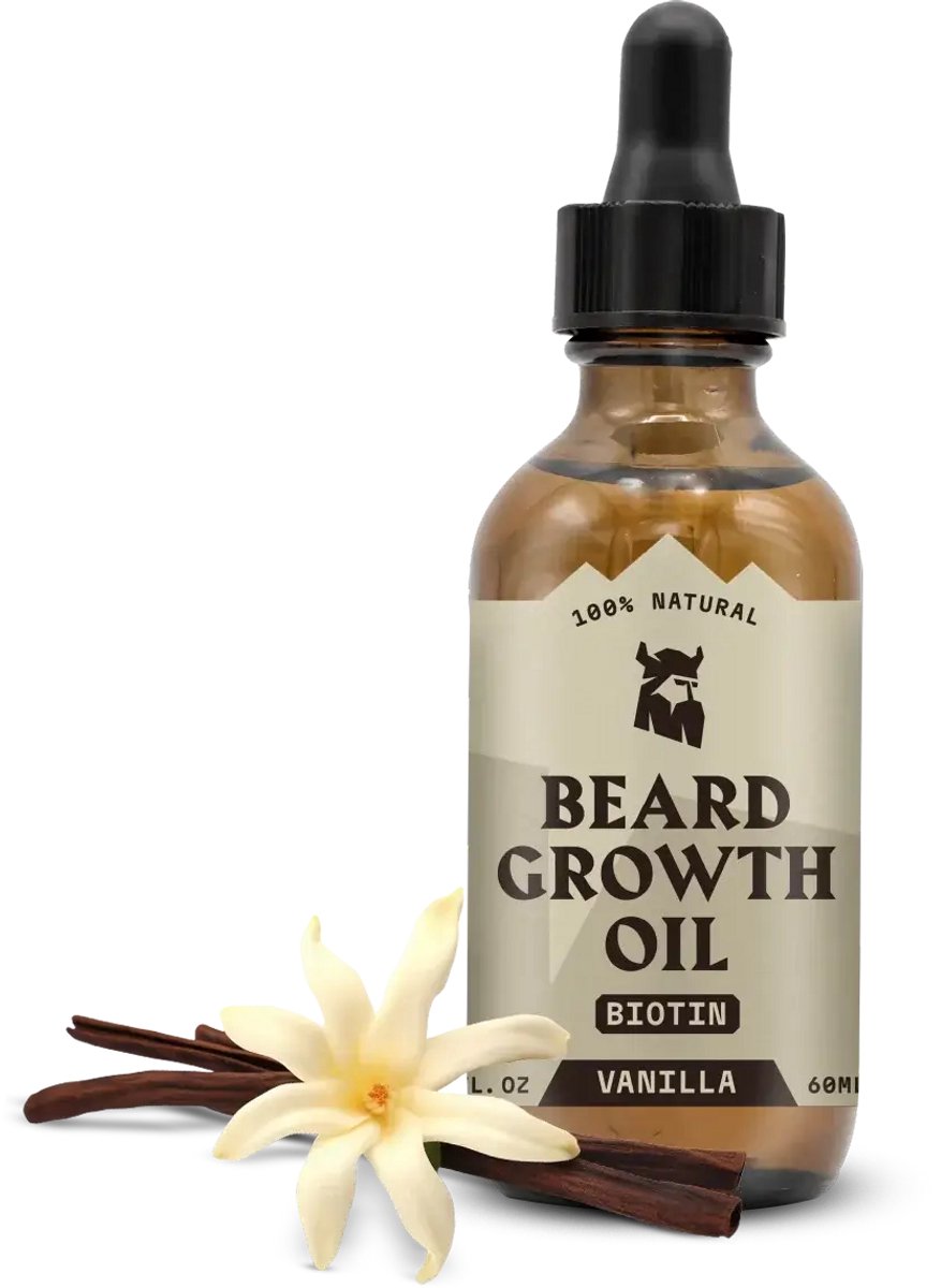 Baardgroeioil voor Mannen - Vanille