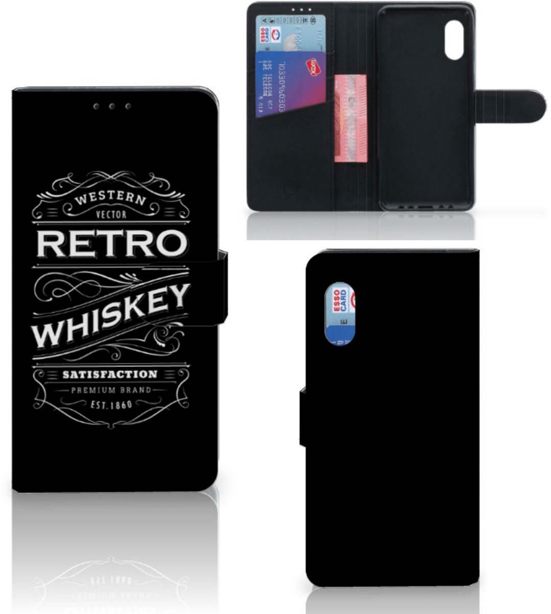 Boekhoesje voor Samsung Xcover Pro Book Cover Whiskey
