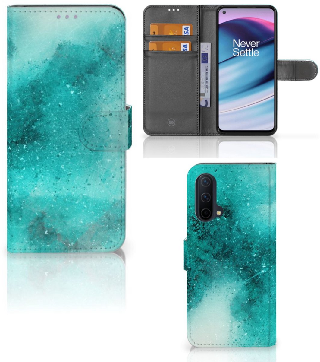 Hoesje OnePlus Nord CE 5G Painting Blue