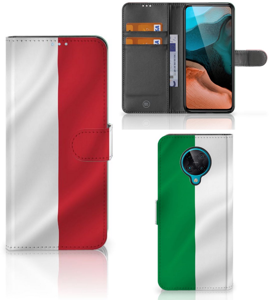 Xiaomi Poco F2 Pro Bookstyle Case Italië