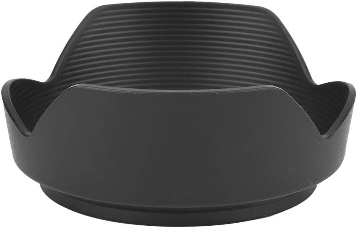 Zwarte kunststof lenskap voor AF-S 24-120mm F4G ED VR lenzen - Bescherming, Schaduw, Fotografie accessoires
