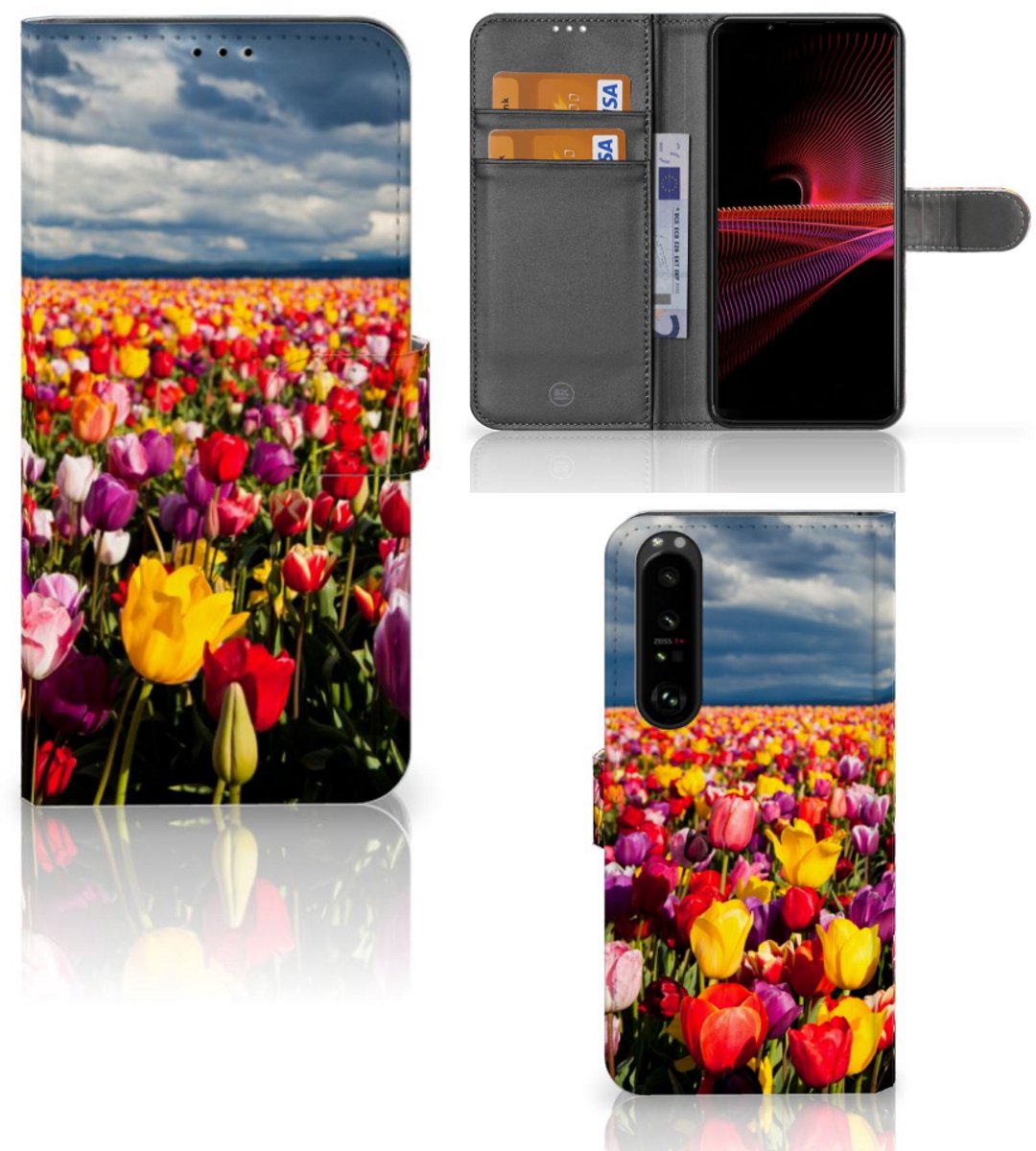 Sony Xperia 1 III Hoesje Tulpen