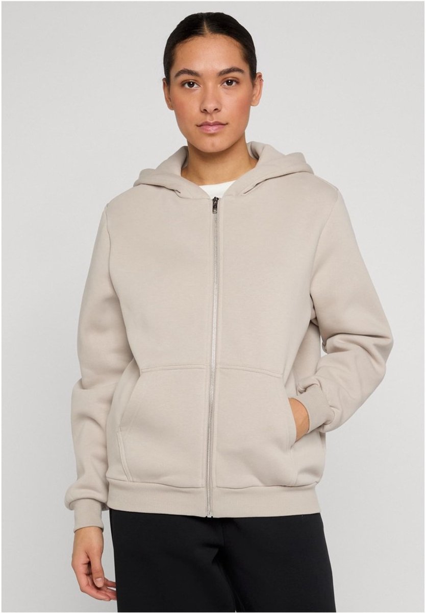Urban Classics Fluffy Vest met capuchon S Grijs