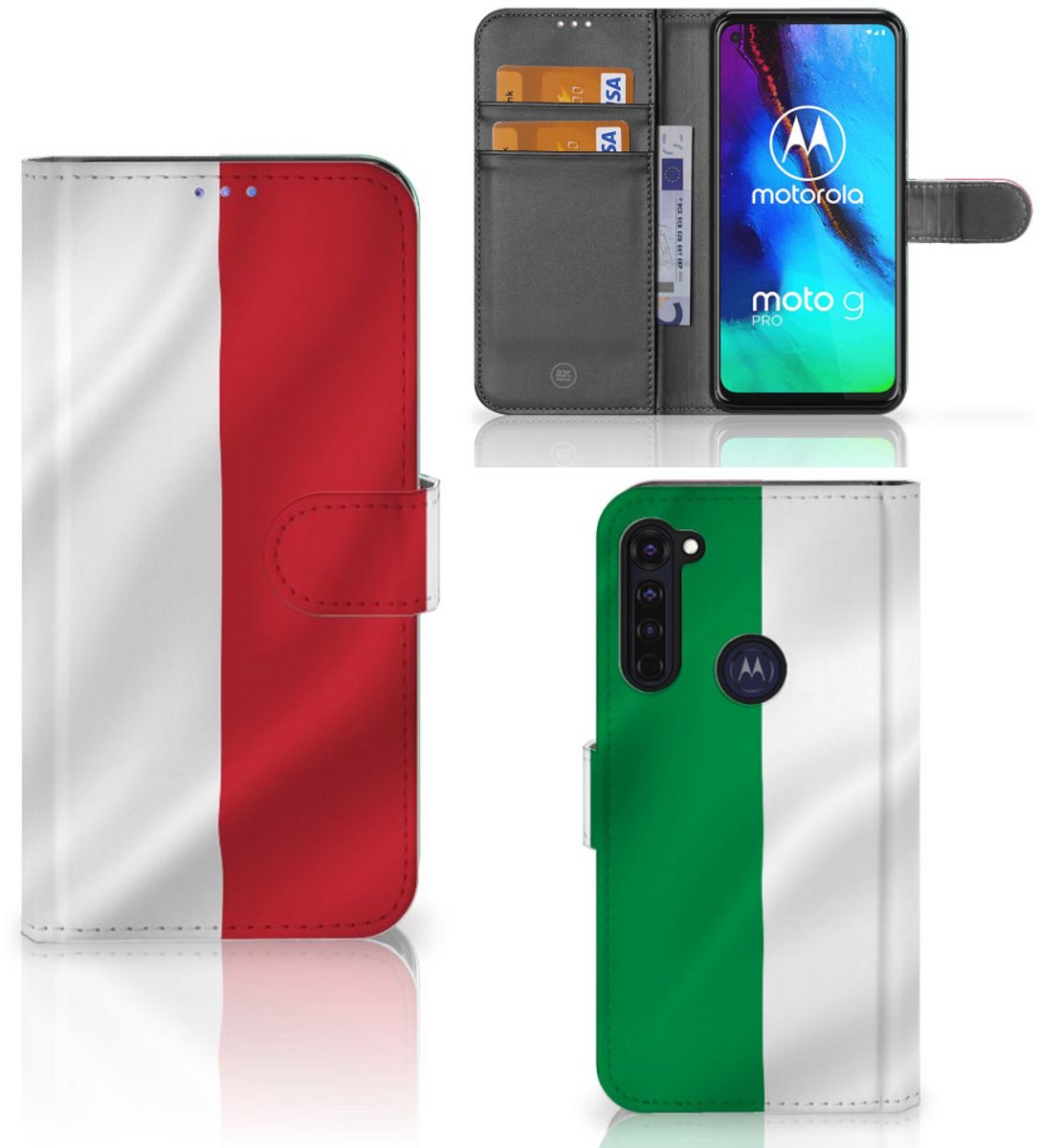 Motorola Moto G Pro Bookstyle Case Italië