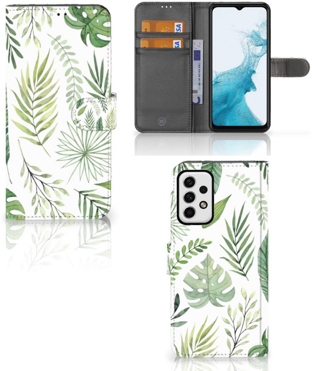 Samsung Galaxy A23 Hoesje Leaves