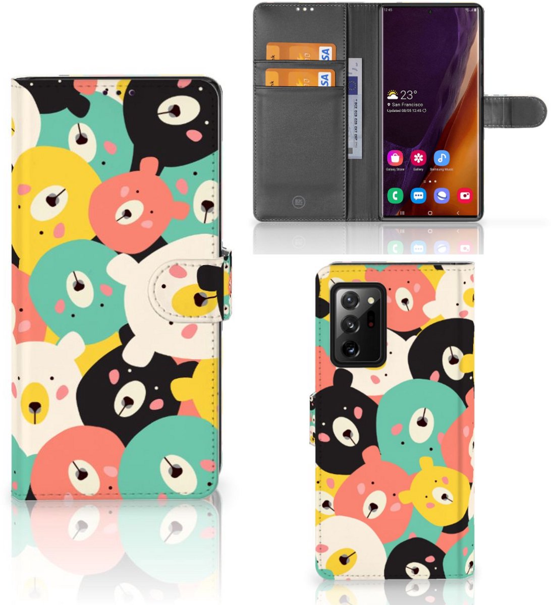 Samsung Galaxy Note20 Ultra Leuk Hoesje Bears