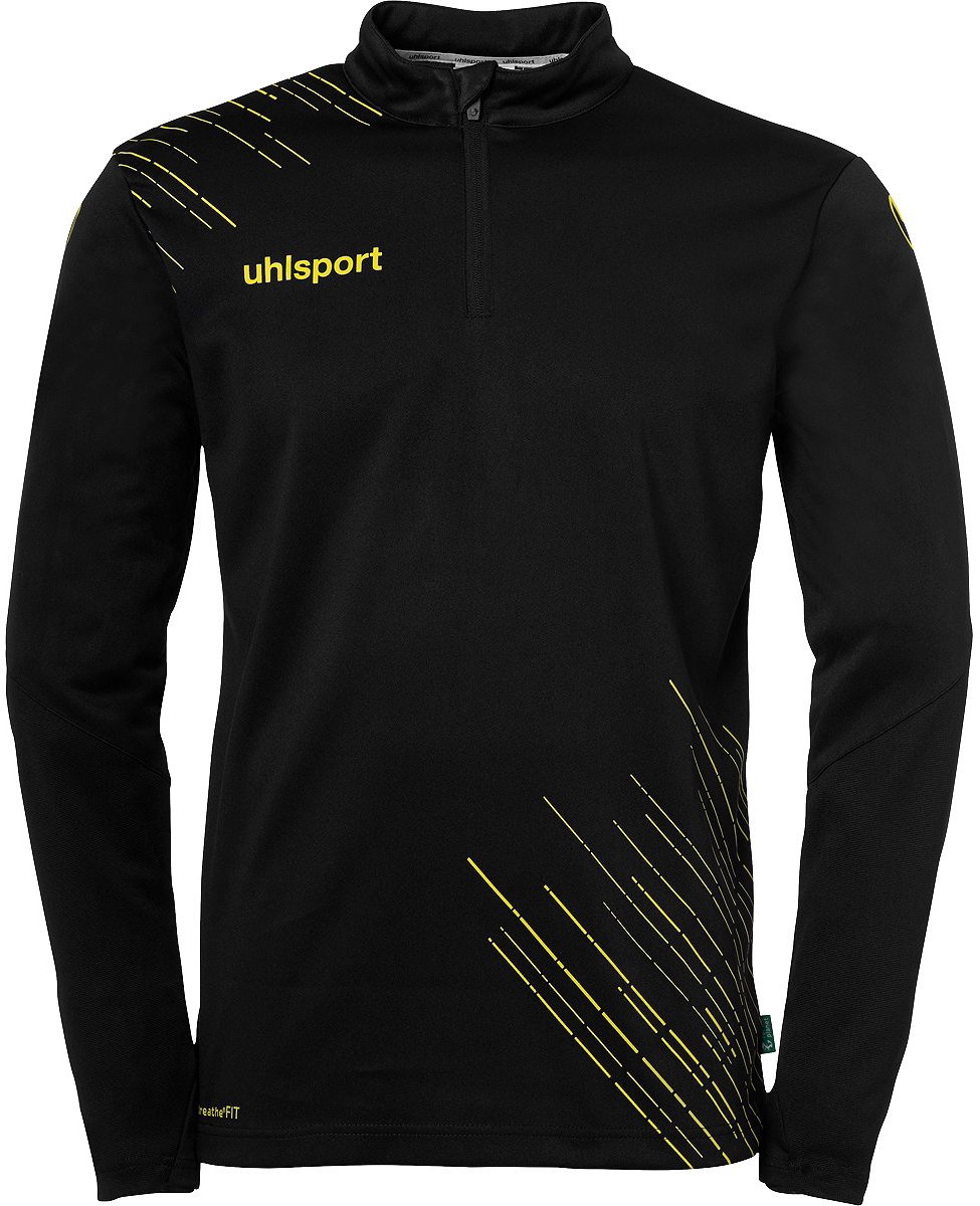Uhlsport Score 26 Ziptop Kinderen - Zwart / Geel | Maat: 140