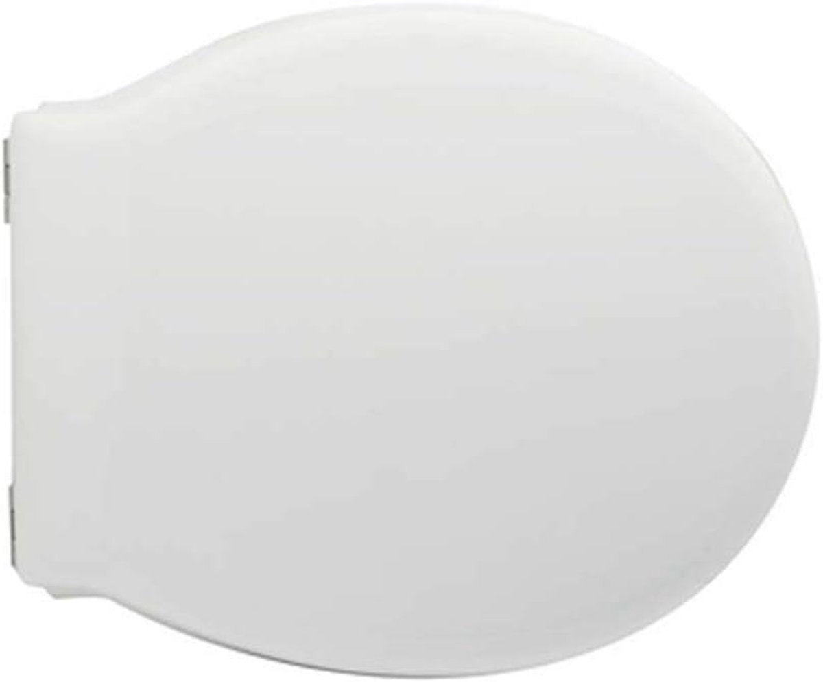 Toiletbril - WC bril zitting - Badkamer vernieuwen - Verstelbare scharnieren - 40-48 cm lengte - Wit