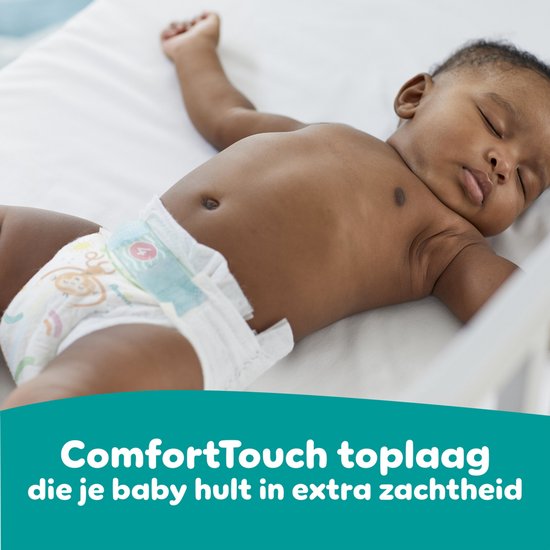 Pampers Baby-Dry Taille 3 - 222 Couches - 6kg-10kg - Pack 1 Mois