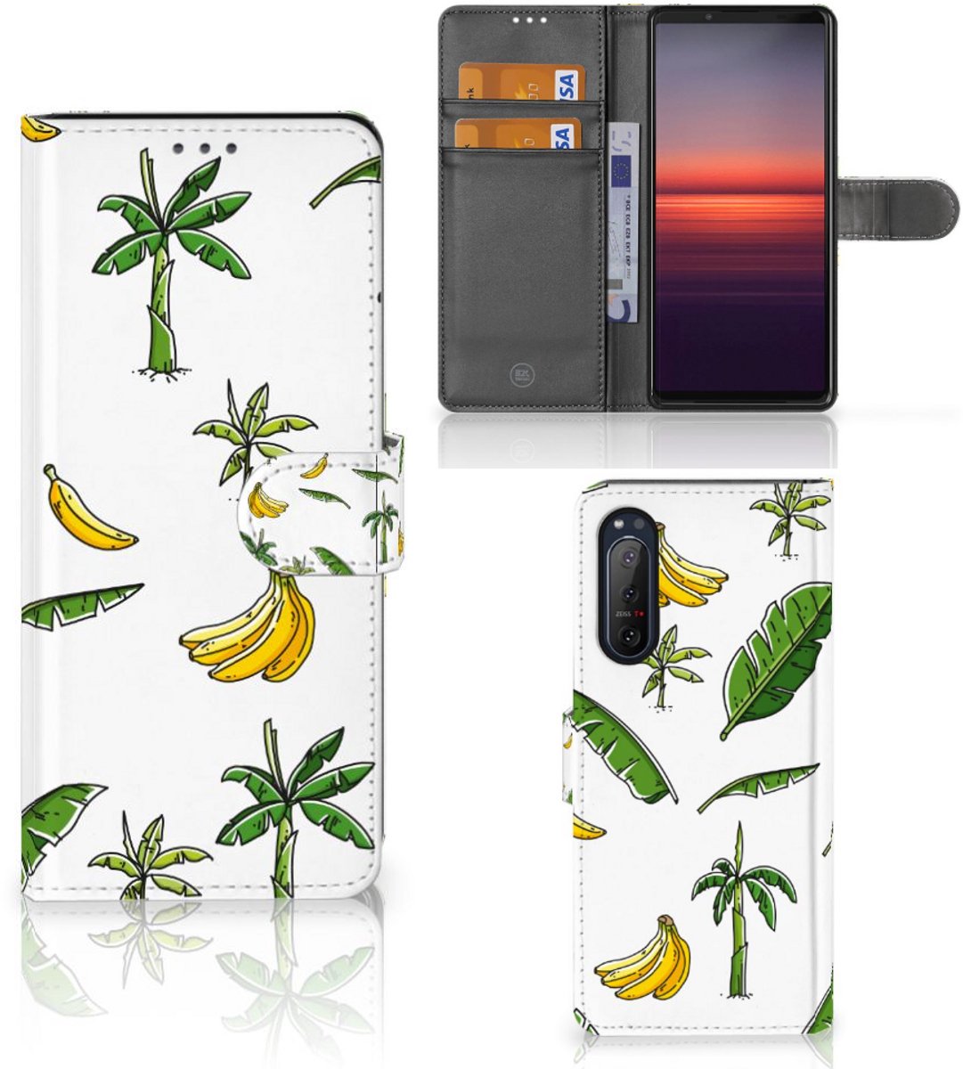 Sony Xperia 5II Hoesje Banana Tree