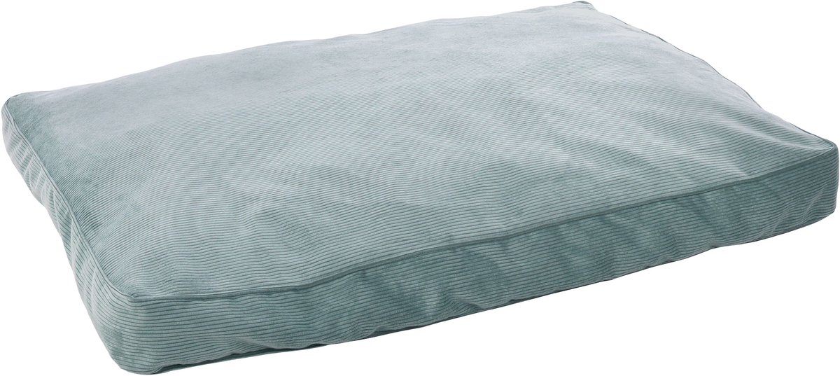 Hondenkussen – Flamingo Celeste Muntgroen 100x70cm – afneembare hoes & antislip bodem – comfortabel & stijlvol – gemaakt in Europa