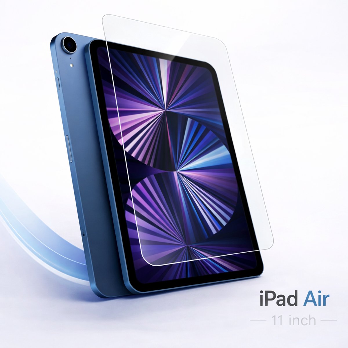 Brosendaal Screenprotector geschikt voor iPad Air 11 inch – Ultradun en Krasbestendig – Kristalhelder door 9H Nano Coating