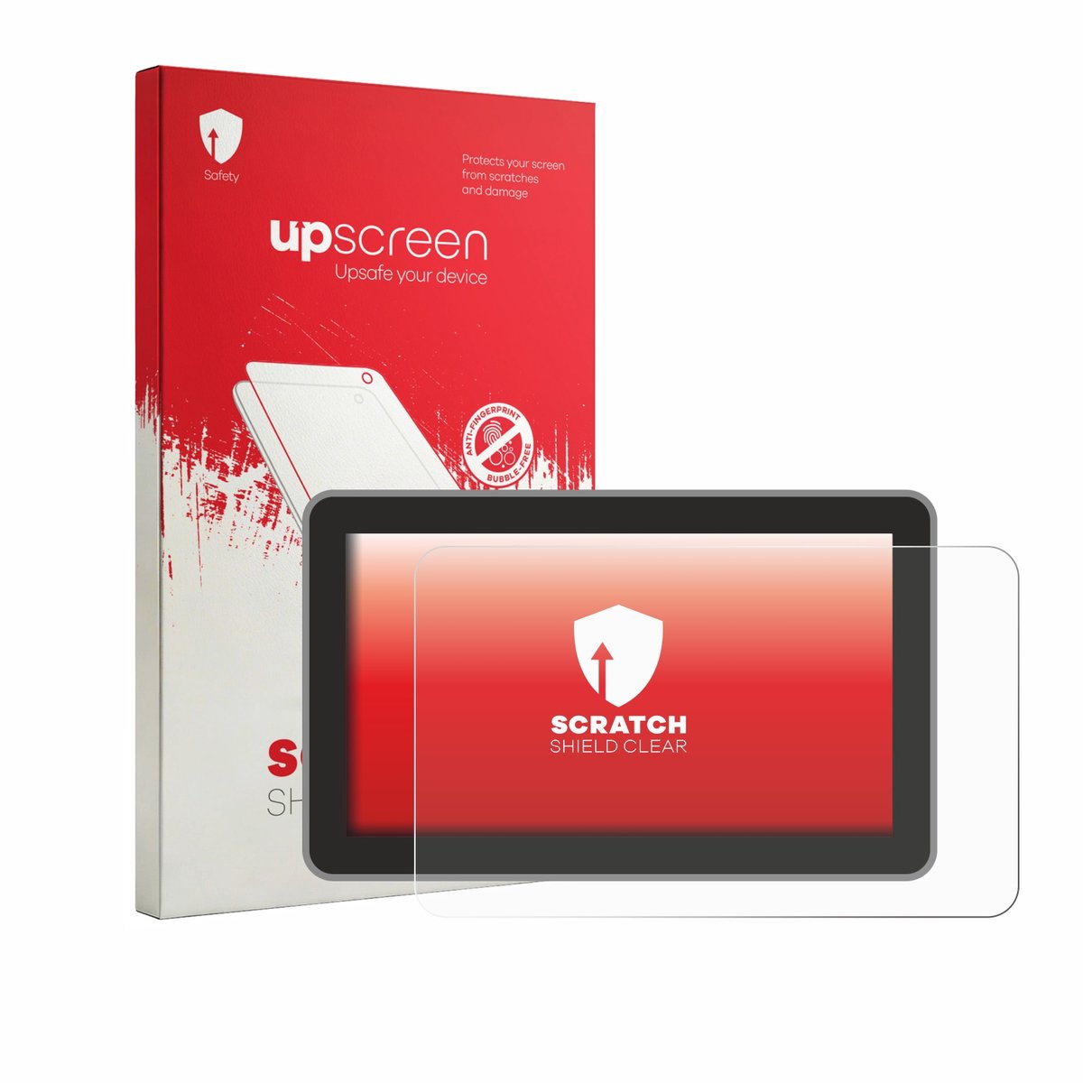 upscreen - Screenprotector voor Bambu Lab H2C - Folie Beschermfolie transparant