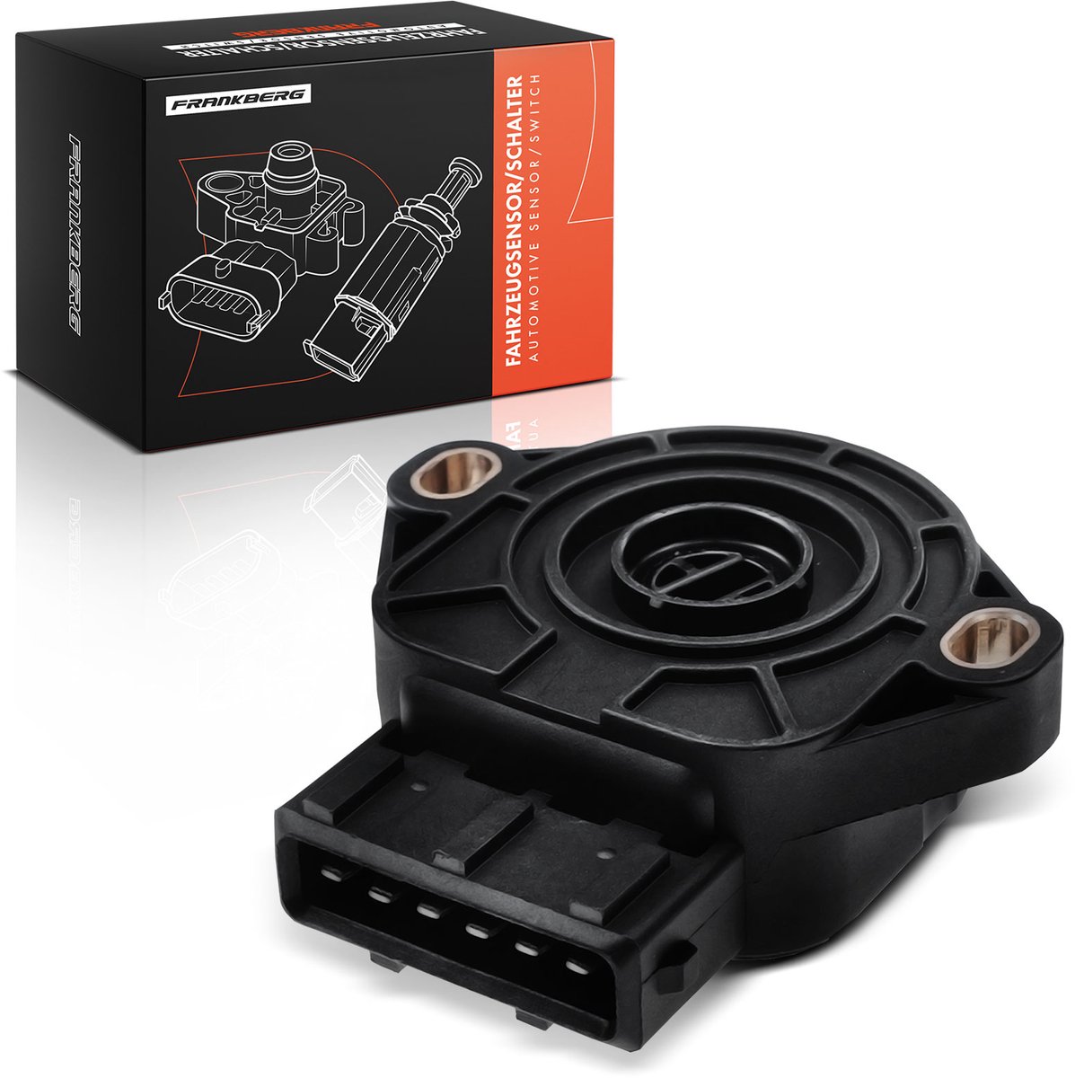 Frankberg 1x gaskleppositiesensor voor Renault