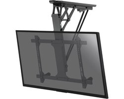 KIMEX Plafondbeugel voor televisie, 32'´-70', intrekbaar, gemotoriseerd, voor beeldschermen met 32''-70', verbonden