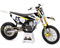 Moto 1:12 Rockstar Energy Husqvarna Factory Racing Team FC450 2020, Rider Jason Anderson N21
