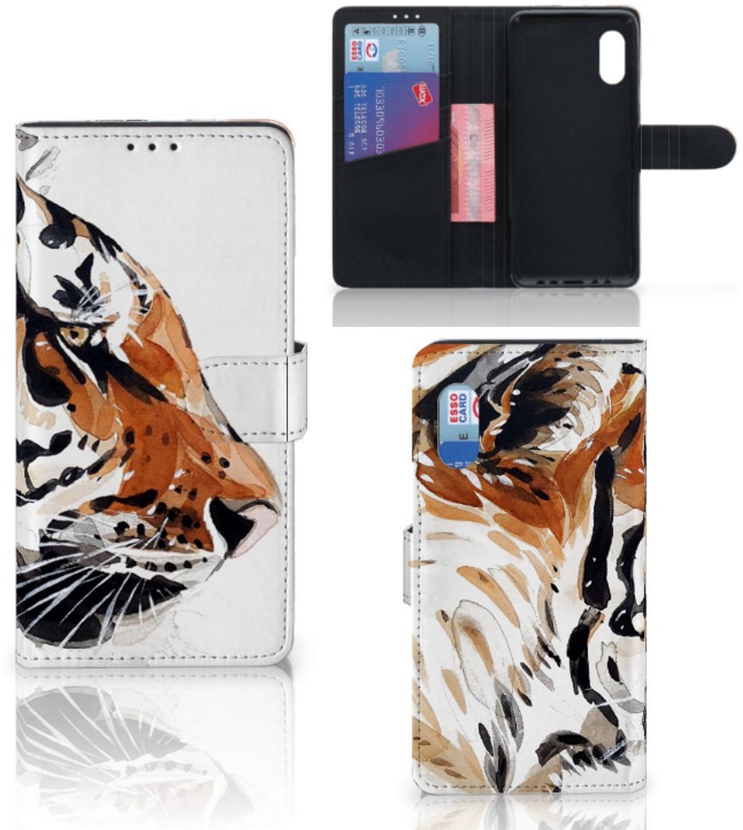 Hoesje Samsung Xcover Pro Watercolor Tiger