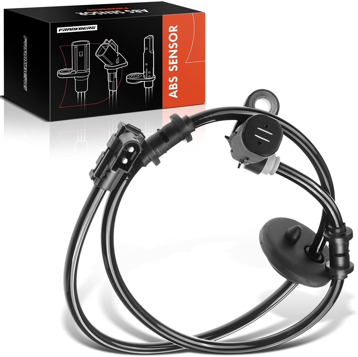 Frankberg 1x ABS-sensor achter links voor Benz W