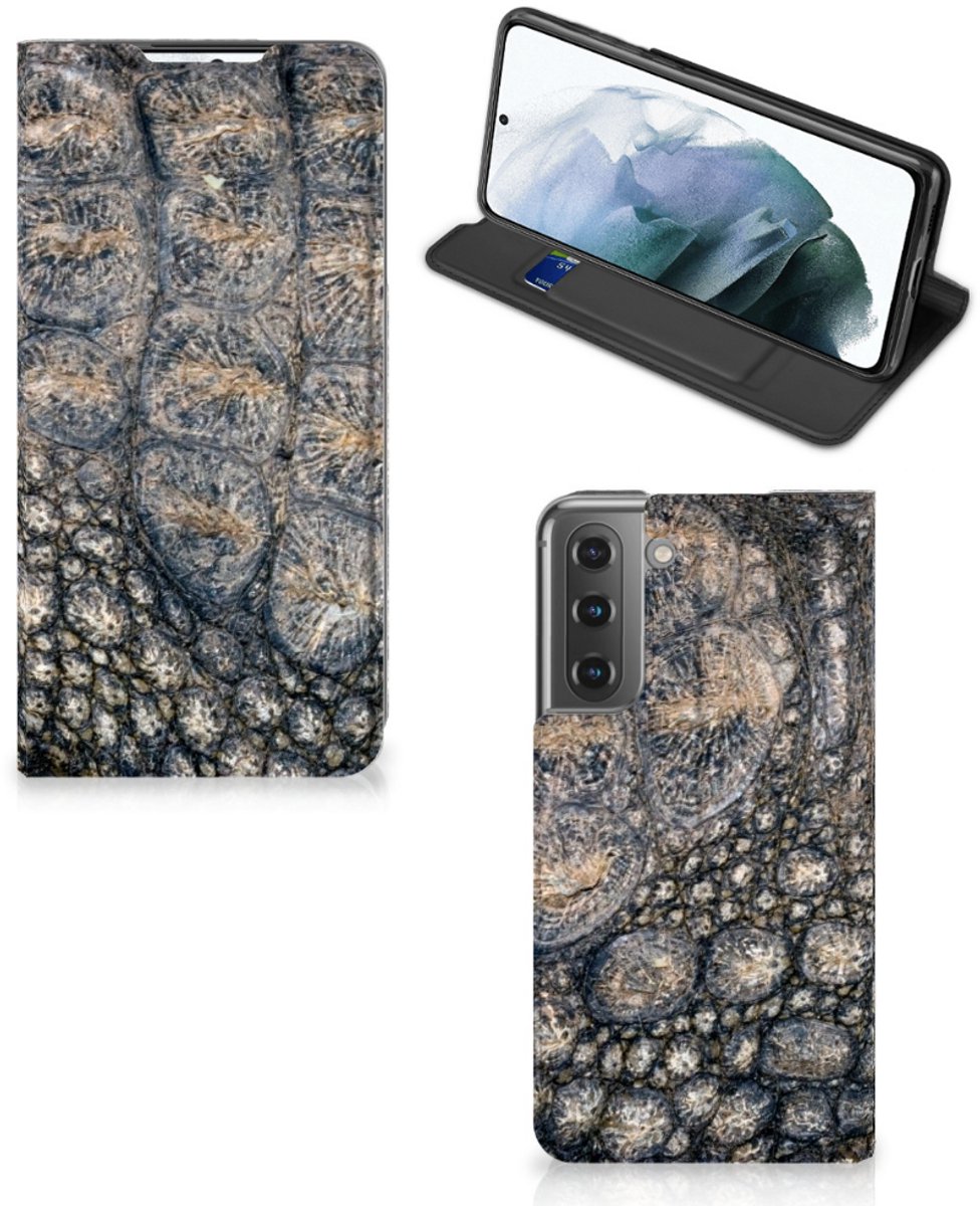 Samsung Galaxy S21 FE Hoesje maken Krokodillenprint