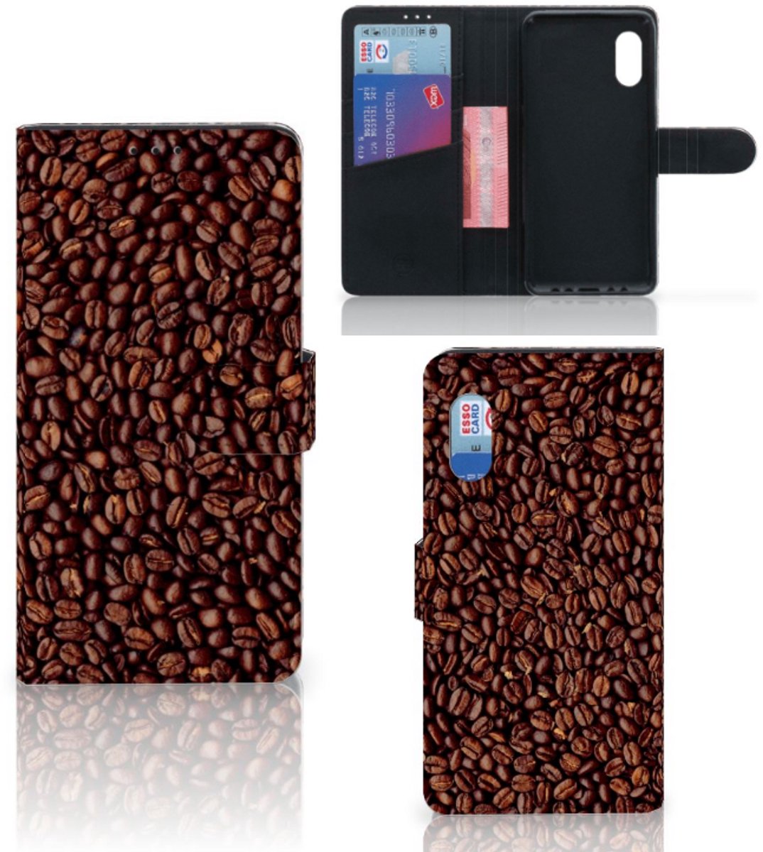 Samsung Xcover Pro Book Cover Koffiebonen