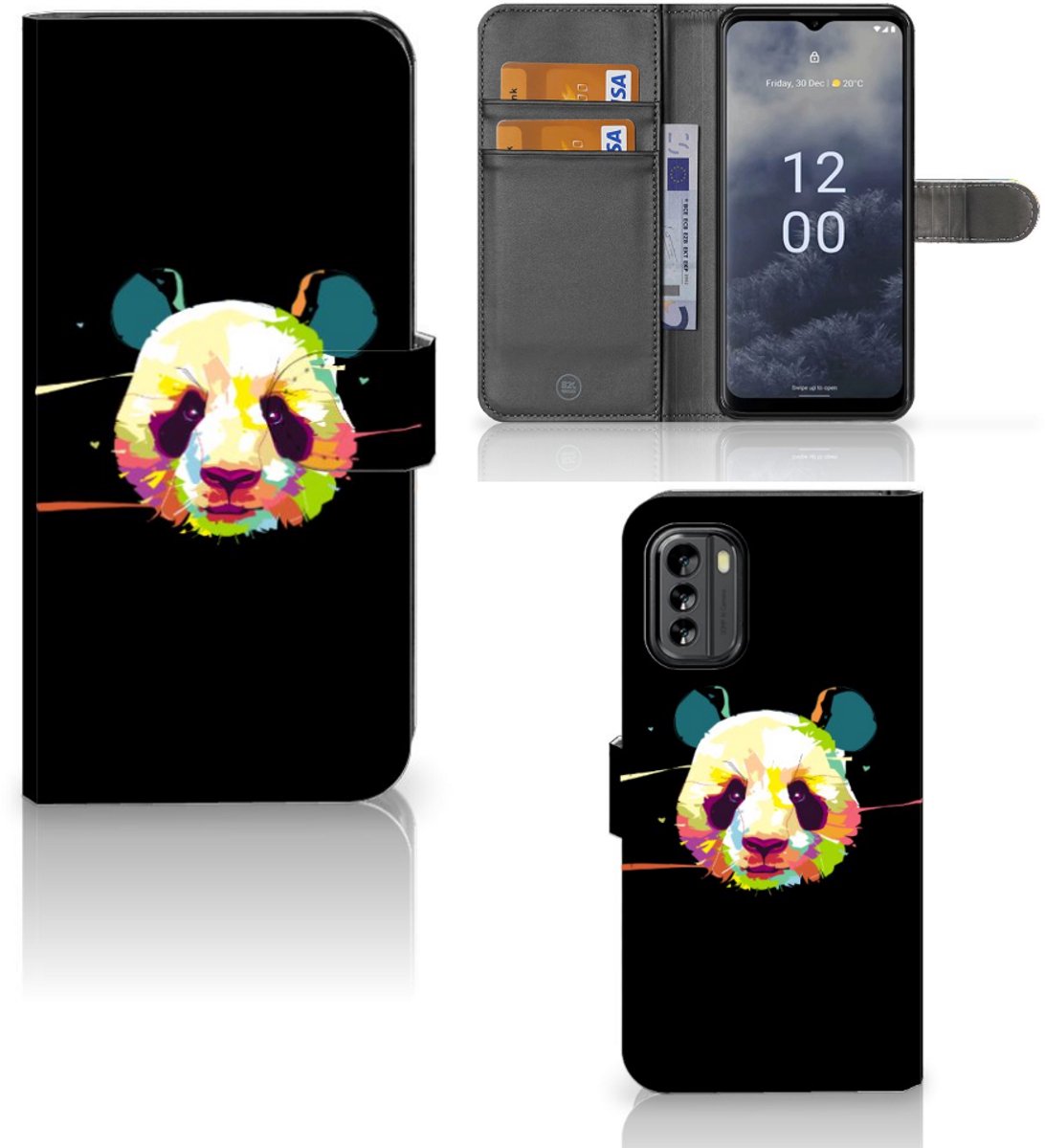Nokia G60 Leuk Hoesje Panda Color