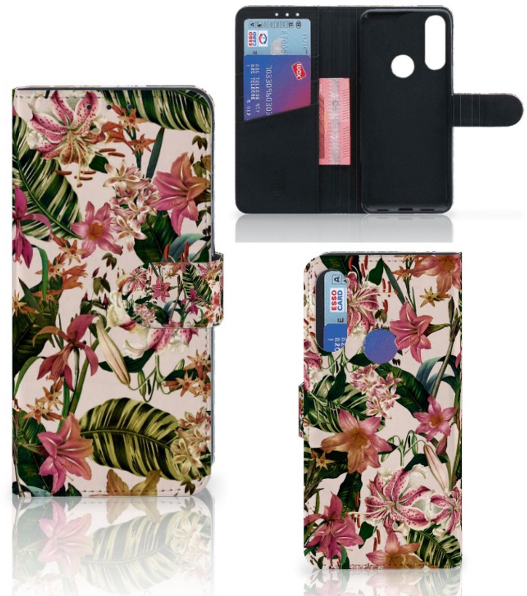 Alcatel 1S 2020 Hoesje Flowers