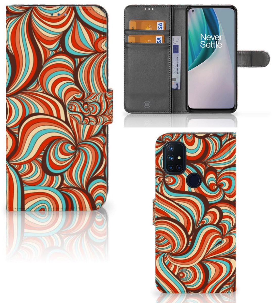 OnePlus Nord N10 Hoesje Retro