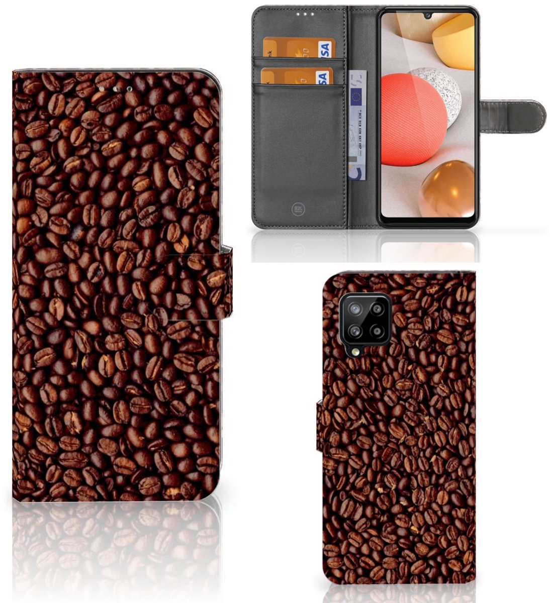 Samsung Galaxy A42 5G Book Cover Koffiebonen