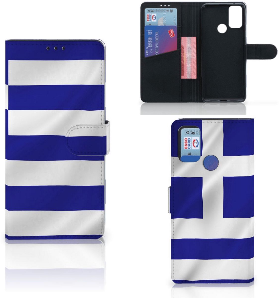 Alcatel 1S (2021) Bookstyle Case Griekenland