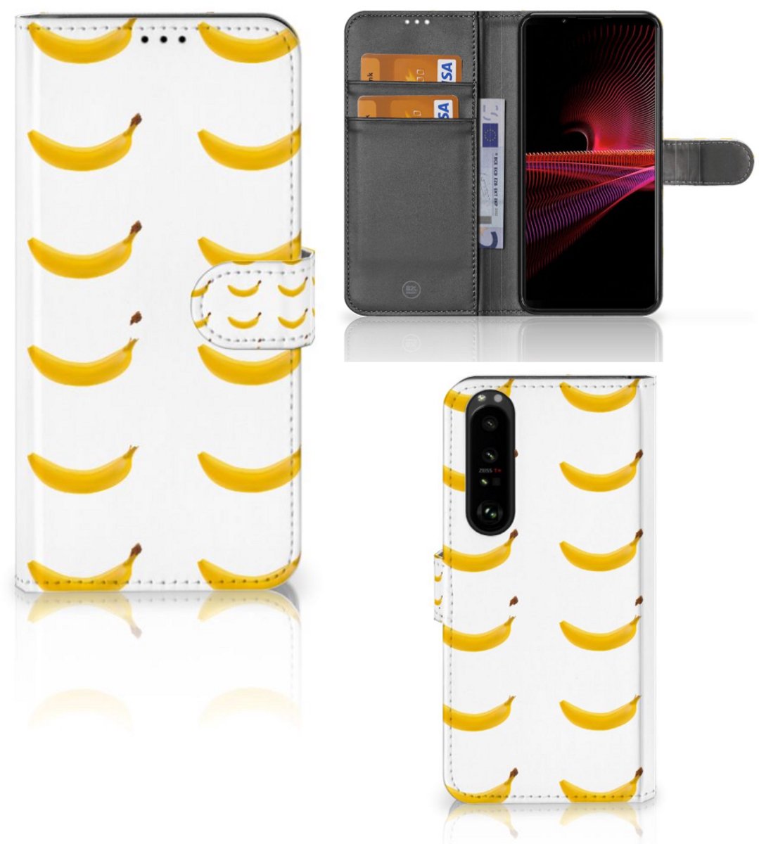 Sony Xperia 1 III Book Cover Banana