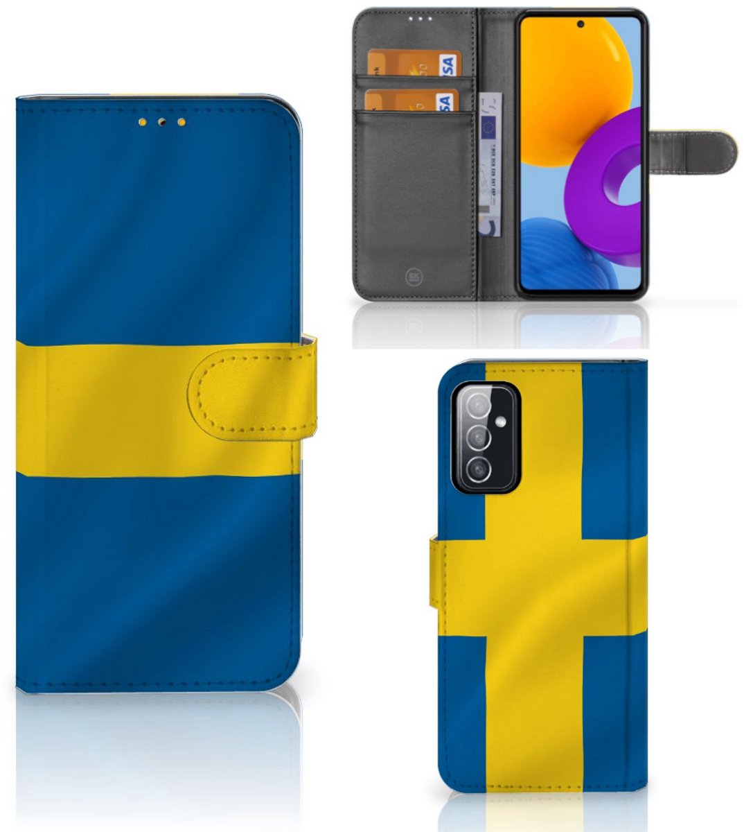 Samsung Galaxy M52 Bookstyle Case Zweden