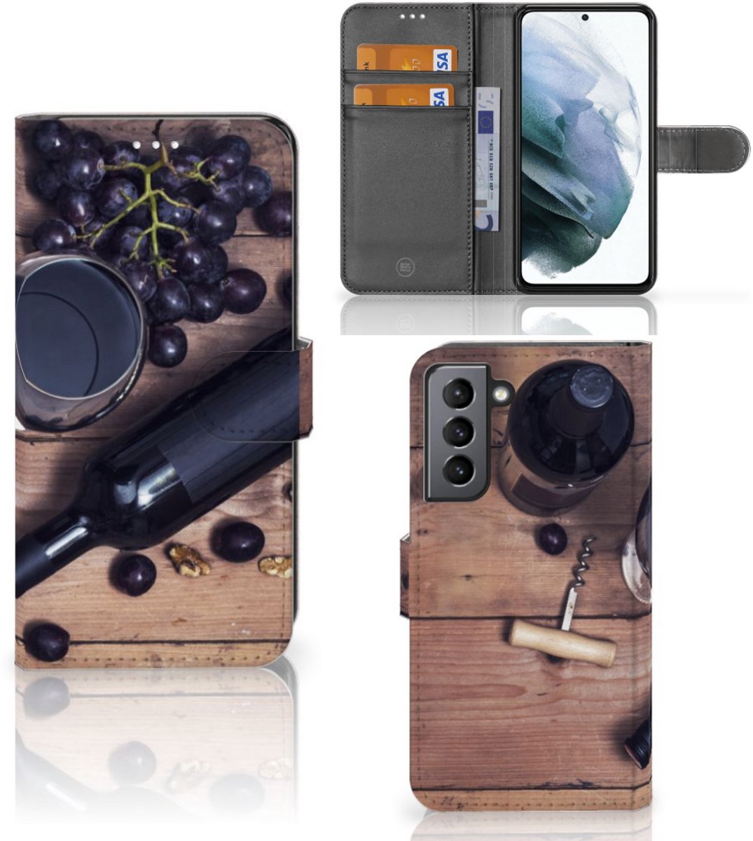 Samsung Galaxy S21 FE Book Cover Wijn