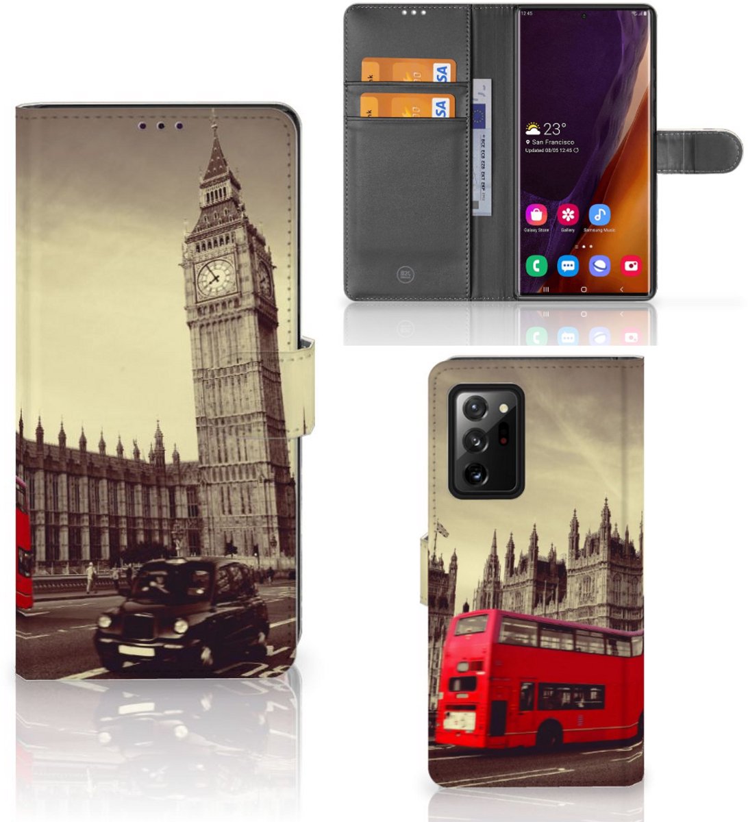 Samsung Galaxy Note20 Ultra Flip Cover Londen
