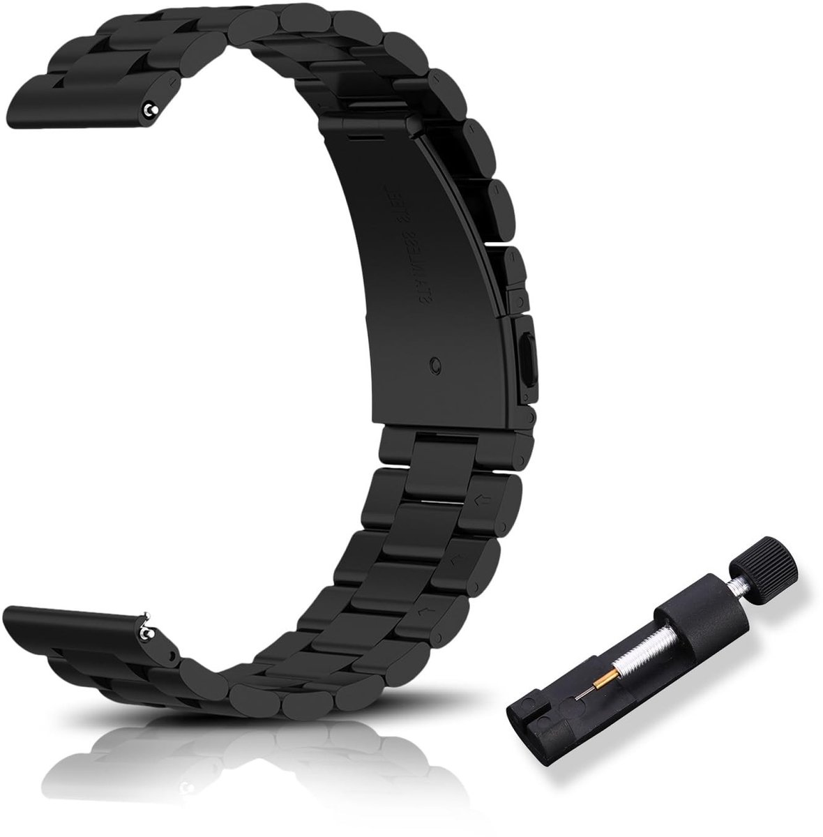 Cosensi - armband - Polished metalen armband - 16-22 mm breed - Snelle sluiting - Stijlvol design - Voor polsbanden - Geschikt voor elke gelegenheid