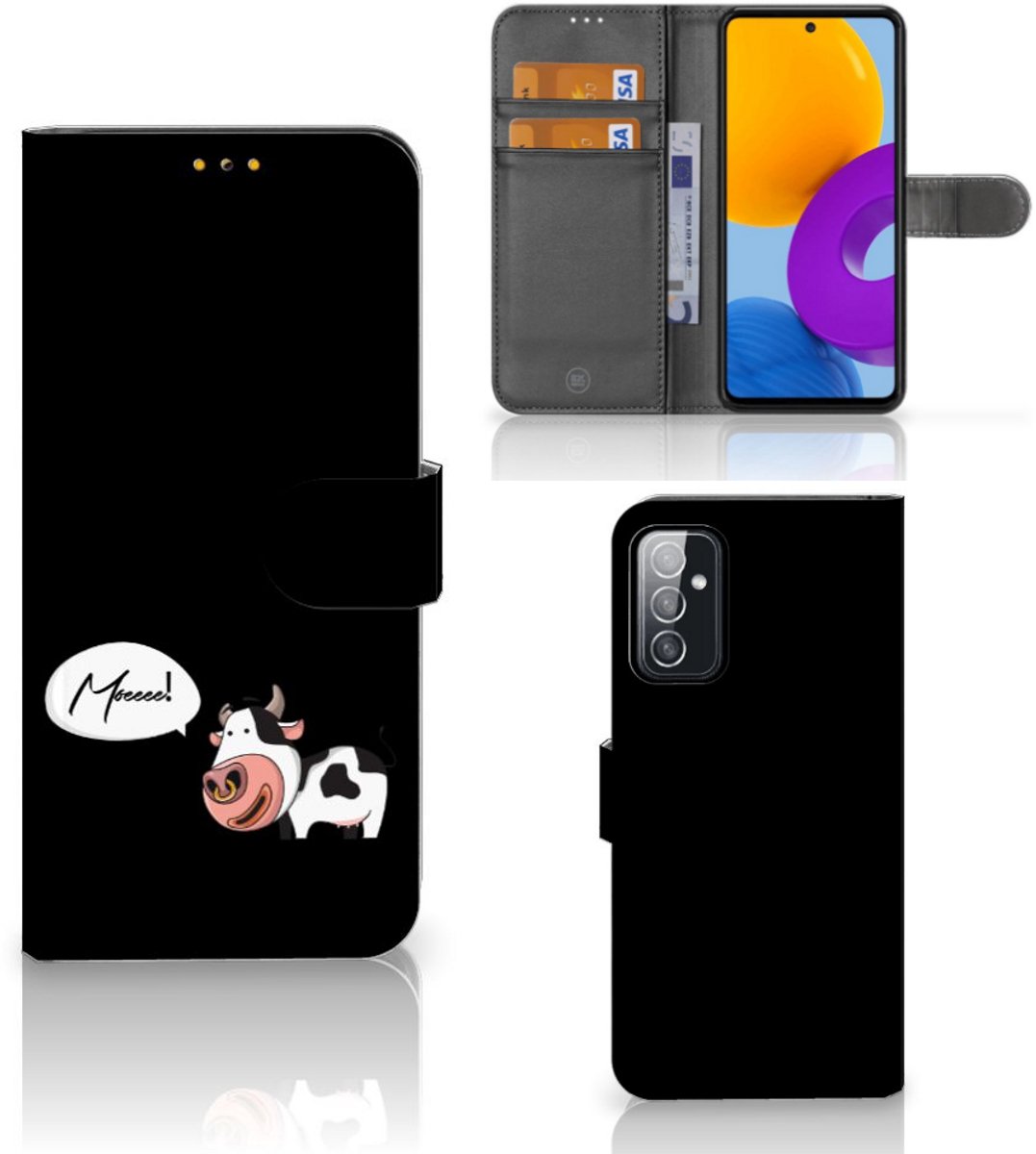 Samsung Galaxy M52 Leuk Hoesje Cow