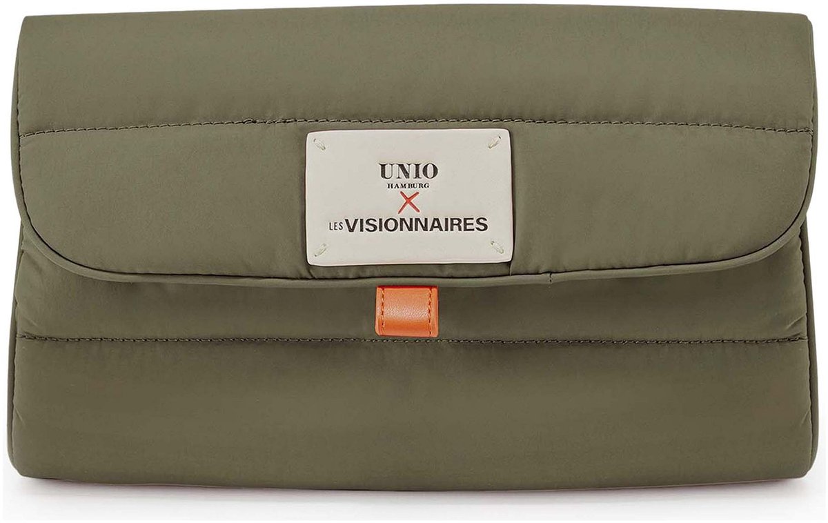 LES VISIONNAIRES Unio Toilettas 41 cm - 12 L - Klittenbandsluiting - deep forest