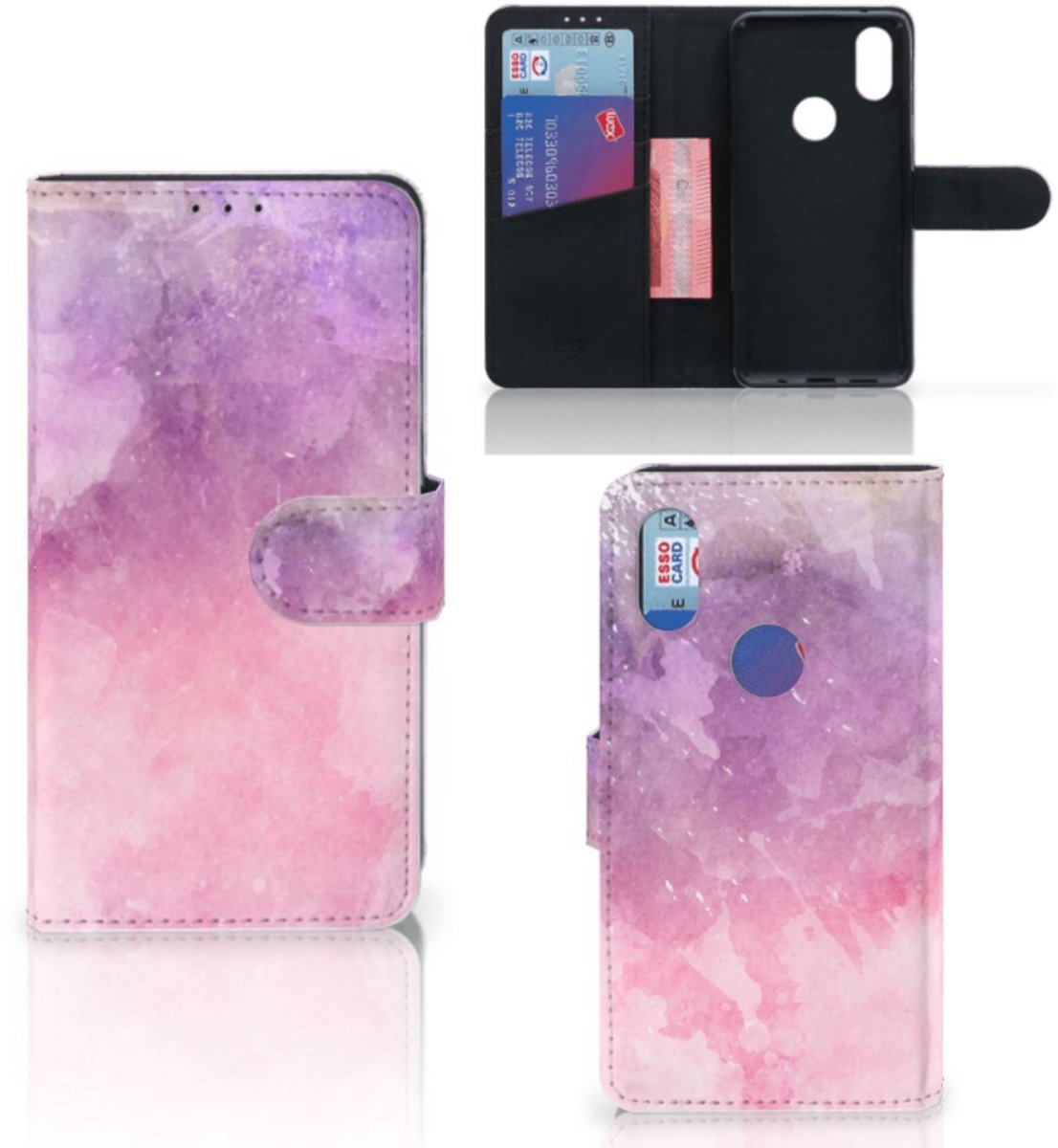 Hoesje Xiaomi Mi Mix 2s Pink Purple Paint