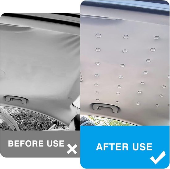 Dakhemel Reparatie Set - Auto Hemel Repareren - Voertuig Interieur Herstellen - Universele Pasvorm - 90 Klinknagels - Grijs — afbeelding 4