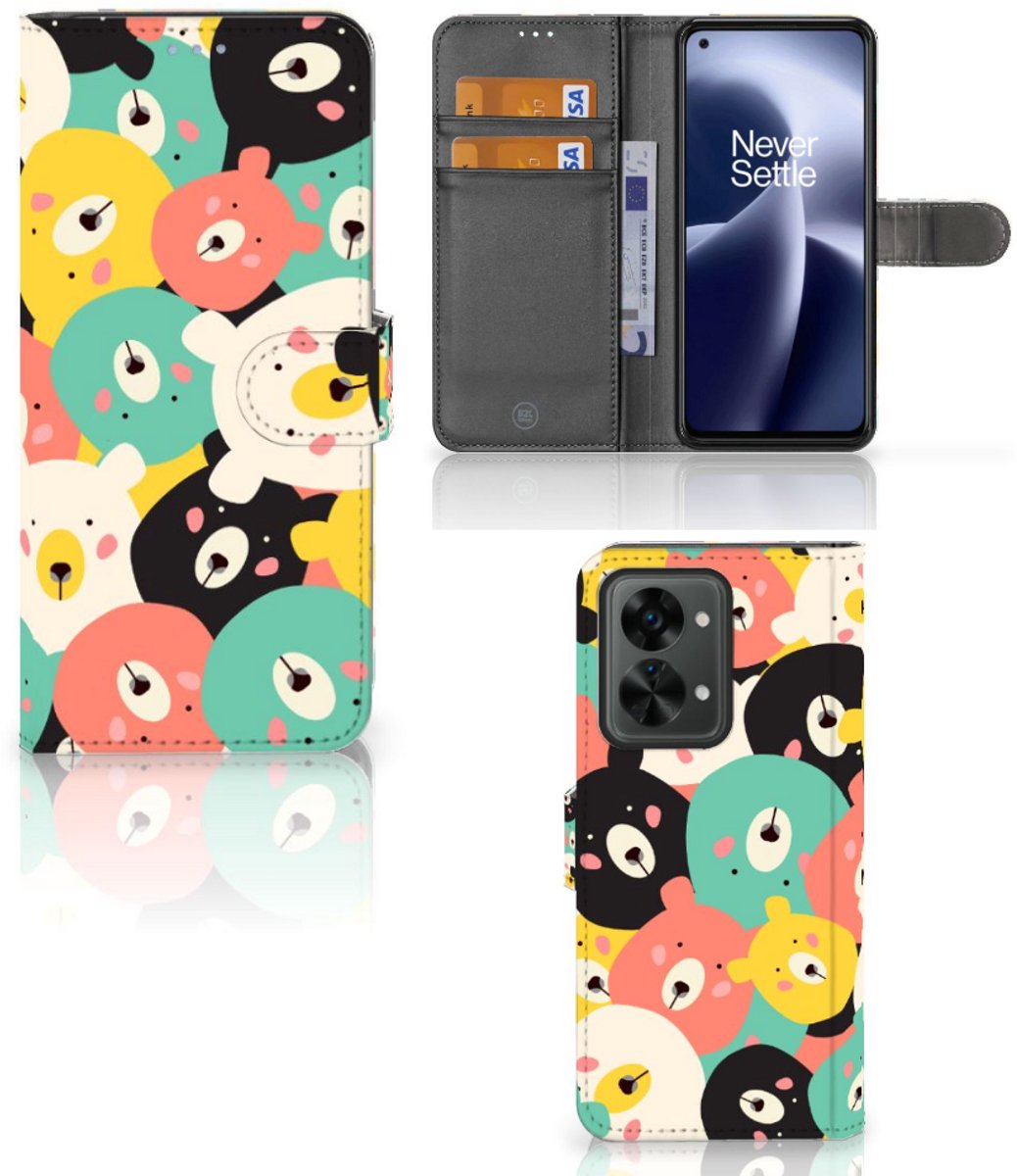OnePlus Nord 2T Leuk Hoesje Bears