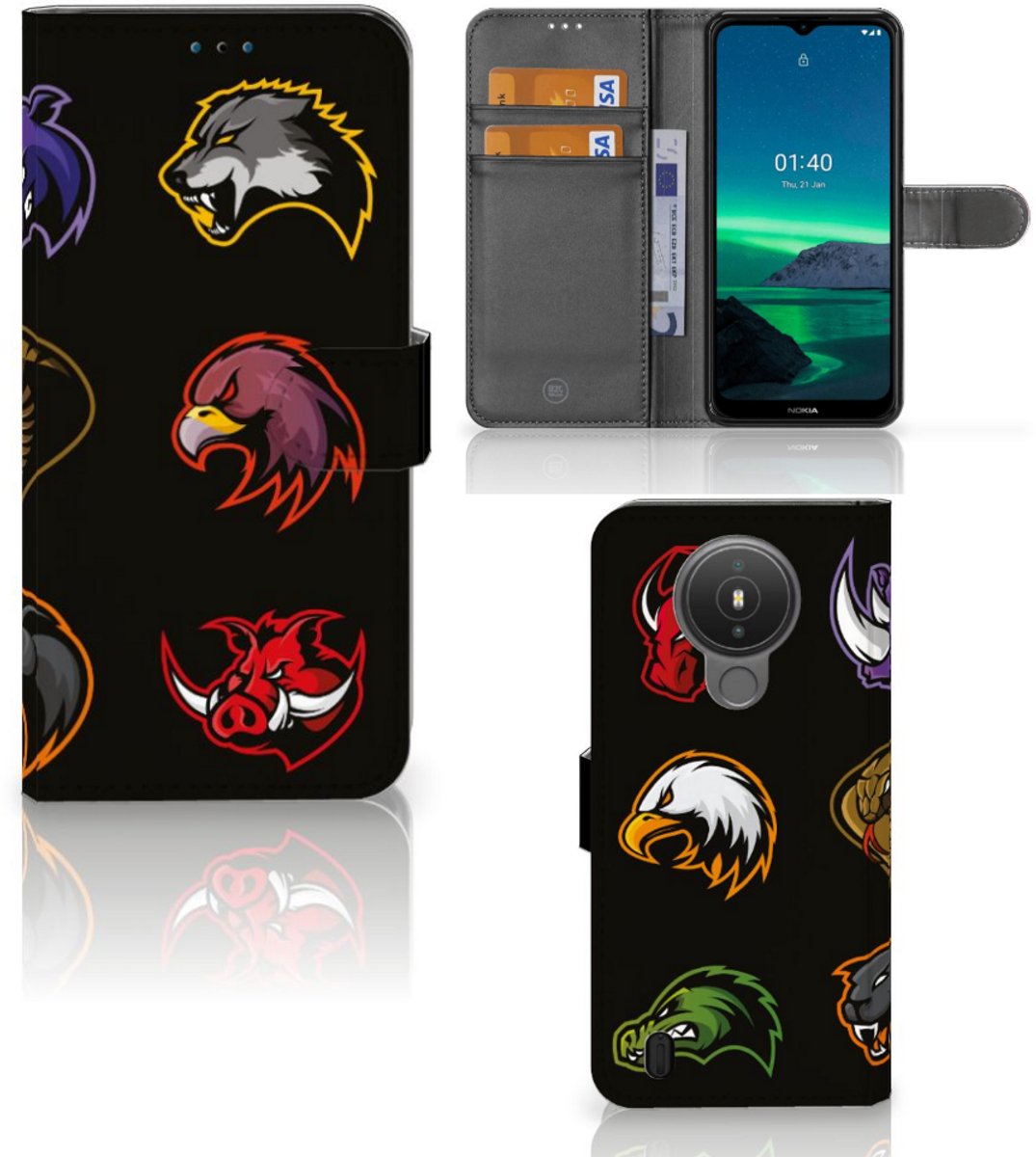 Nokia 1.4 Leuk Hoesje Cartoon