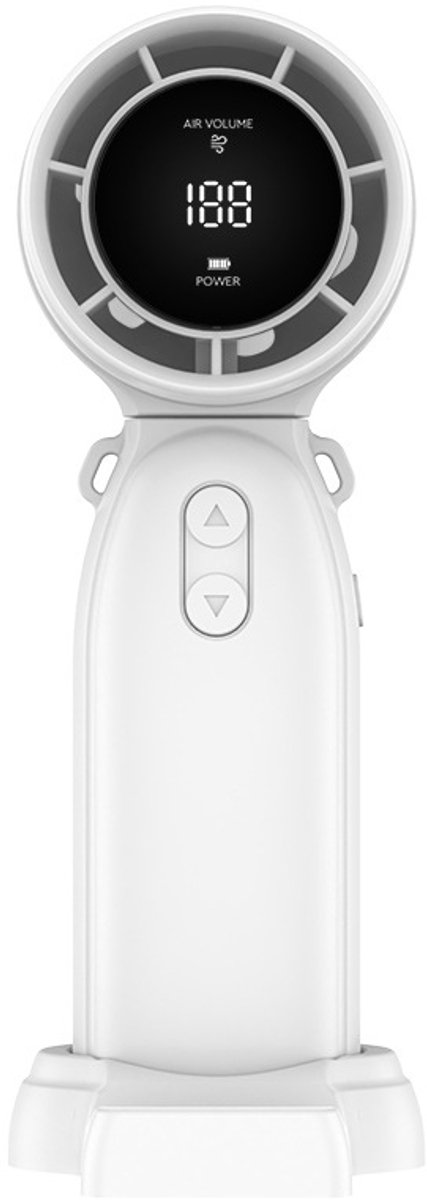 Mini Draagbare Turbo Ventilator Met 5000mAh Accu Voor Reizen, Camping & Buiten