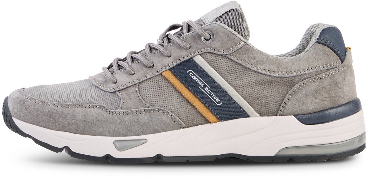 camel active Sneaker met een lichte zool - Maat menswear-47 - Grijs