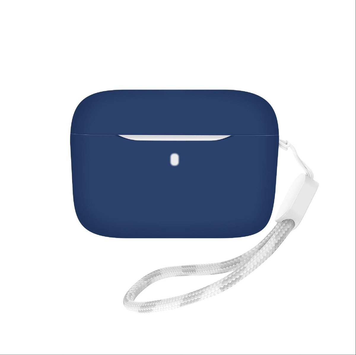 Dailygoods - Dailygoody - Cilicone Hoes - Ultradunne bescherming - Marineblauw - Anti-Fall - Slim-Fit - Geschikt voor Soundcore A20i
