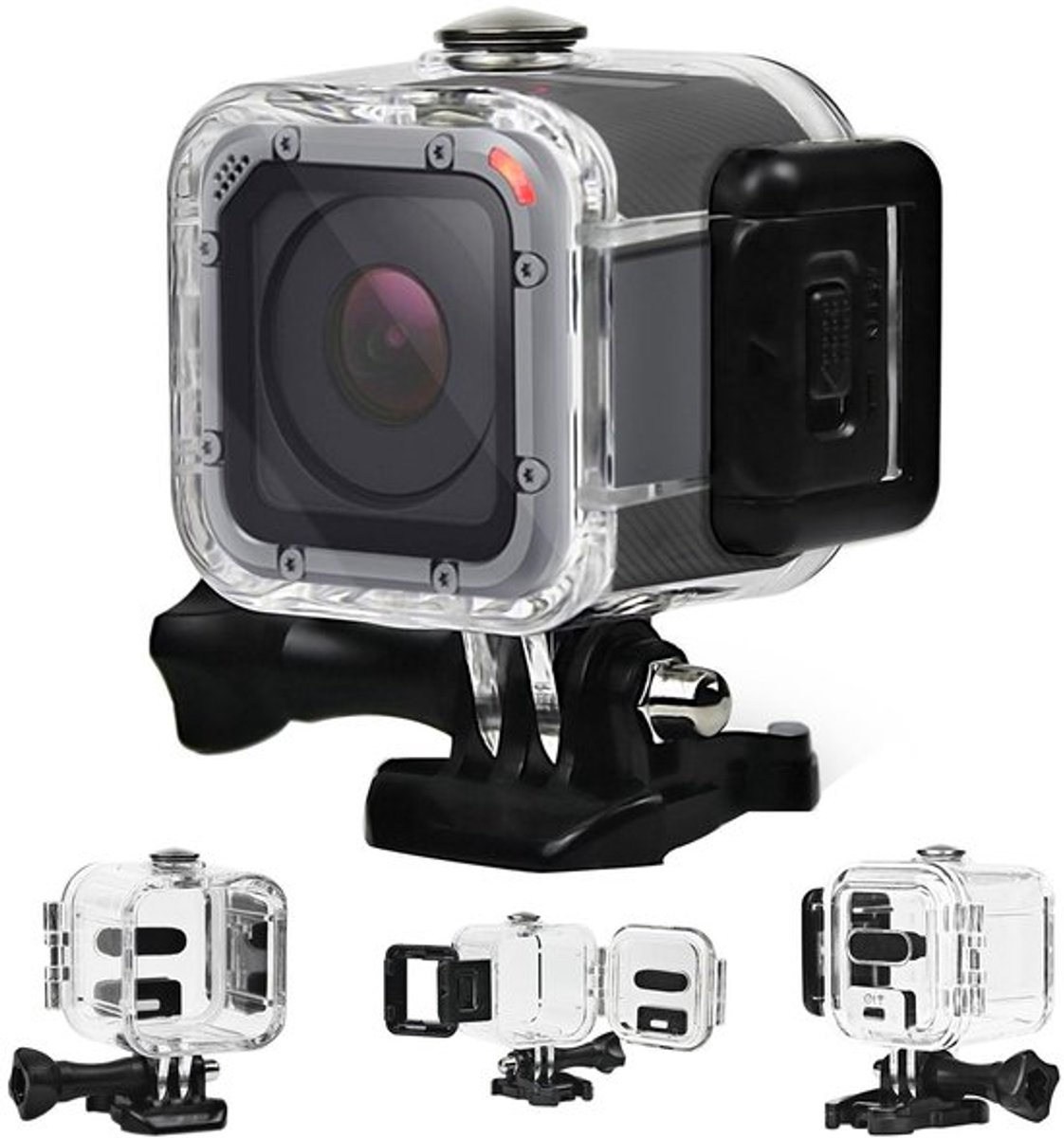 Geschikt voor 60M Duikwaterdichte Beschermhoes Geschikt voor GoPro Hero 4/5 Session