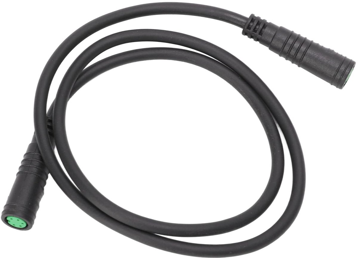 Dailygoods - Dailygoody - Elektrische Fiets Display Verlengkabel - Waterdicht - Eenvoudig te installeren - 5 Pin Display Connector - Vervanging voor oude display -...