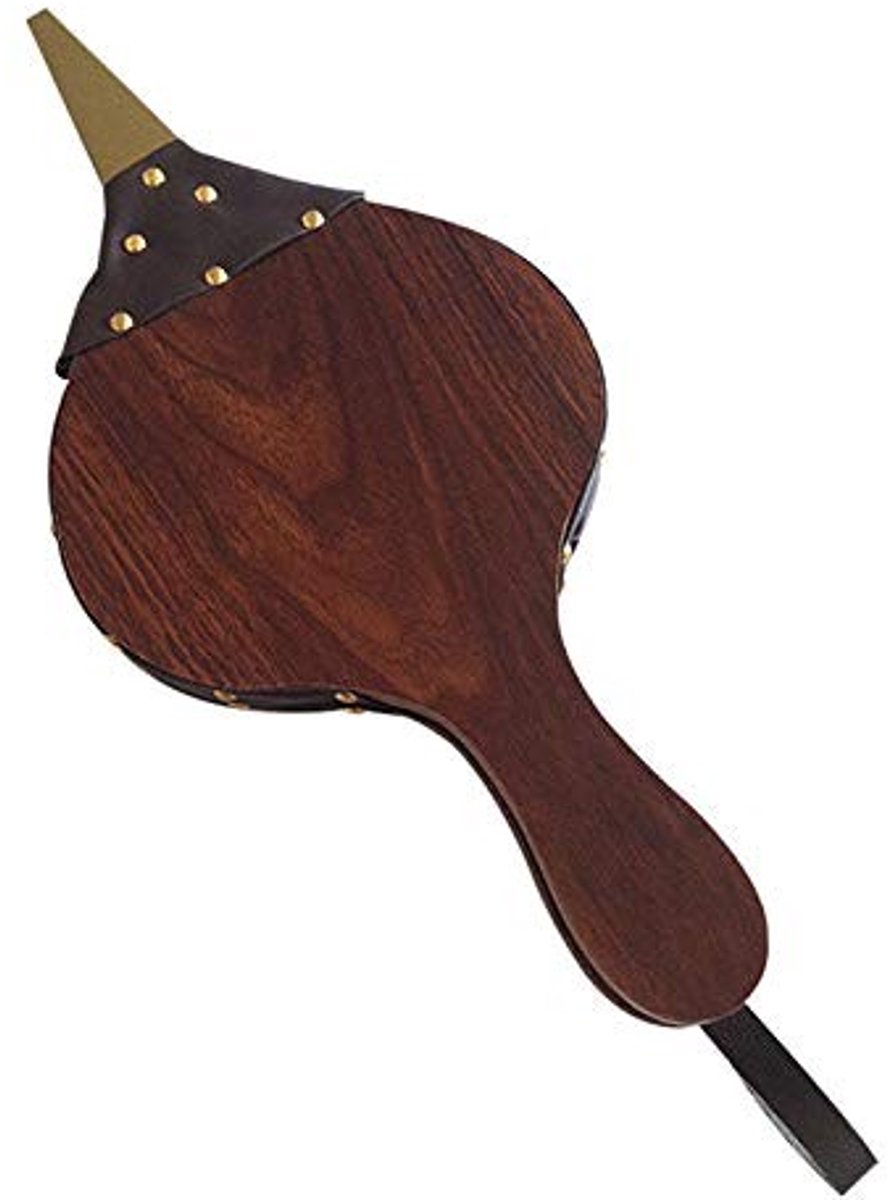 Dailygoods - Dailygoody - Open haard balg - Hout brand blazer - Perfect voor open haard en barbecue - Vintage kleur - Outdoor camping - Herbruikbaar - Ideaal voor