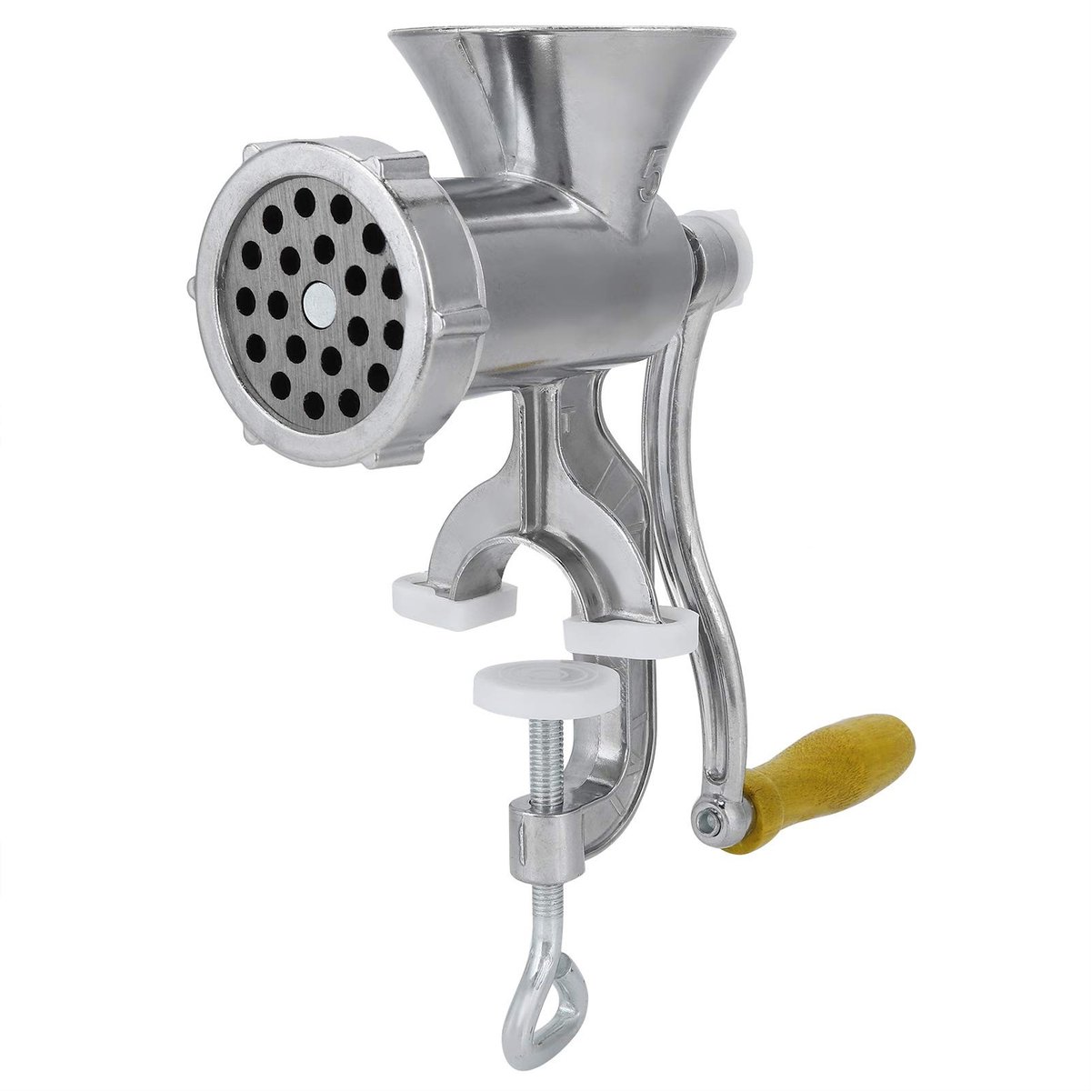 Dailygoods - Dailygoody - Handmatige vleesmolen - Vleesmalen - Duurzaam aluminium - Makkelijk schoon te maken - Ergonomisch ontwerp - Geschikt voor fijnhakken - Me