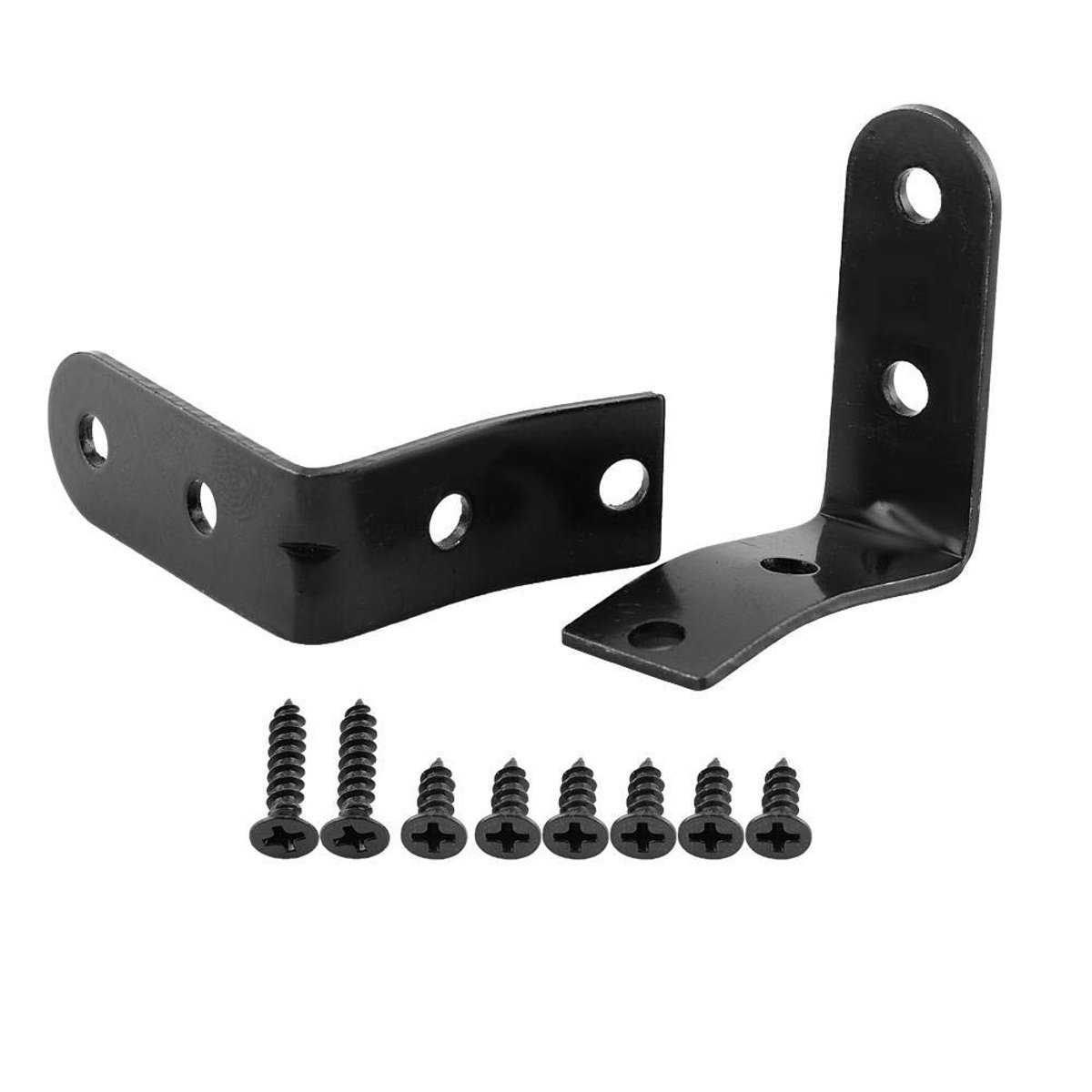Dailygoods - Dailygoody - Zwarte Beugels - Reparatie Kit - Eenvoudige installatie - Handschoenenkastje - Scharnierbeugels - Geschikt voor A3 S4 B6 B7