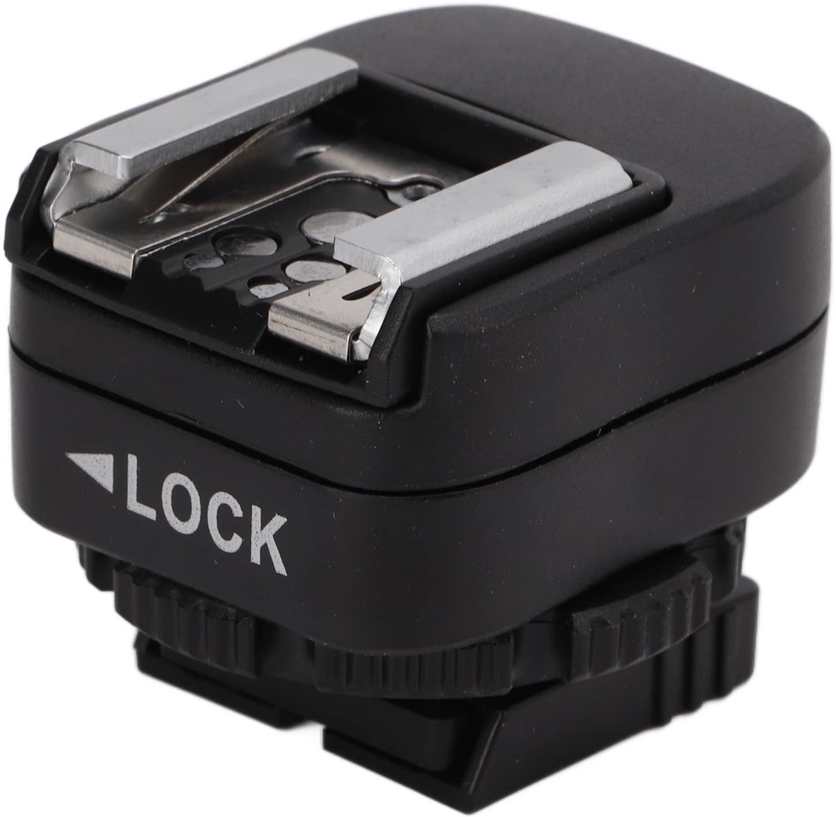 Dailygoods - Dailygoody - Flitsschoenadapter - Extra PC Sync-verbindingspoort - Lichtgewicht - Geschikt voor A7, A7C, A9 - Perfect voor fotografie - Kunststof